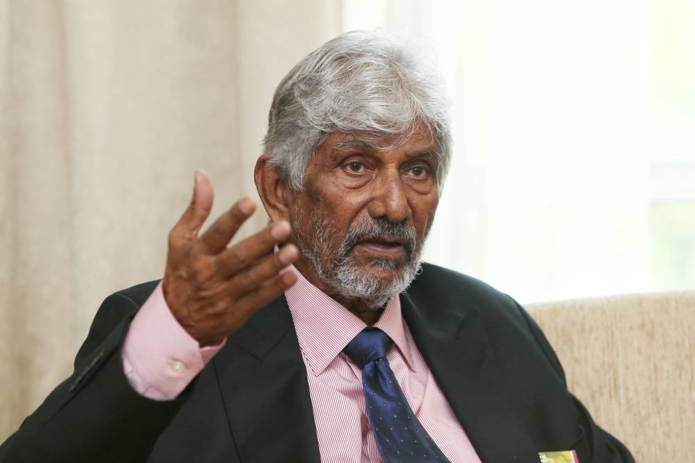 K.Siladass, advocate and solicitor at the press interview during the Malaysian Healthy Ageing Society’s (MHAS) Medical Disability Seminar at PAUM Clubhouse Kuala Lumpur October 1, 2022. — Picture by Choo Choy May