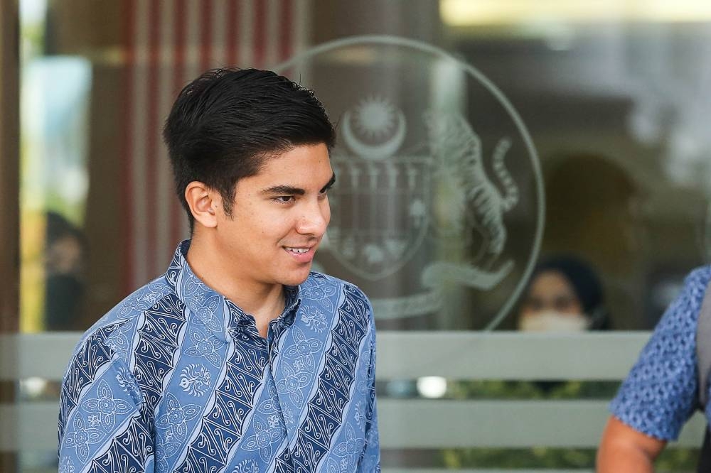 Muda president Syed Saddiq Syed Abdul Rahman. — Picture by Sayuti Zainudin
