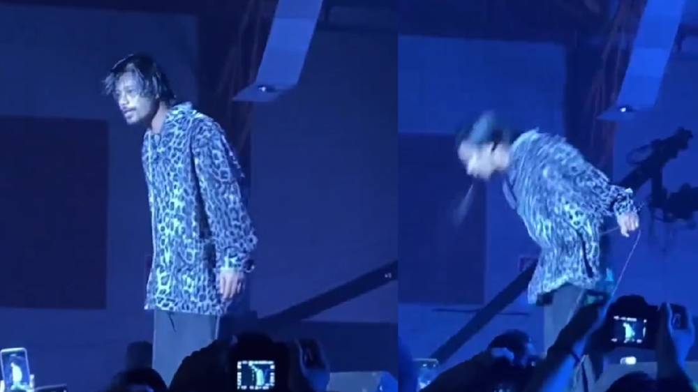 Social media users disgusted at singer Noh Salleh for spitting at