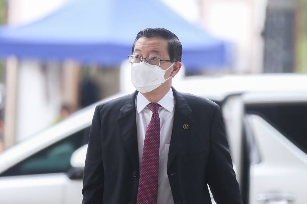 Lim said the allegations of wrongdoing in the hiring process of foreign workers will be tackled by his DAP colleagues former HR minister Datuk M. Kulasegaran and Beruas MP Ngek Koo Ham in Parliament today. — Picture by Ahmad Zamzahuri