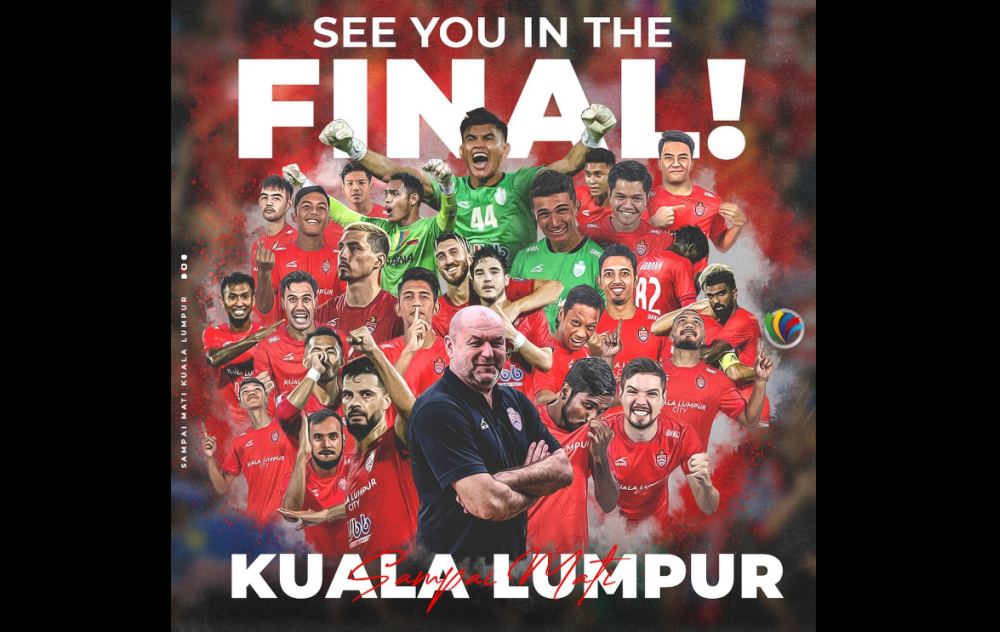 The sensational victory will see coach Bojan Hodak’s boys take on Club Al Seeb from Oman in the final on Oct 22. — Picture via Facebook 