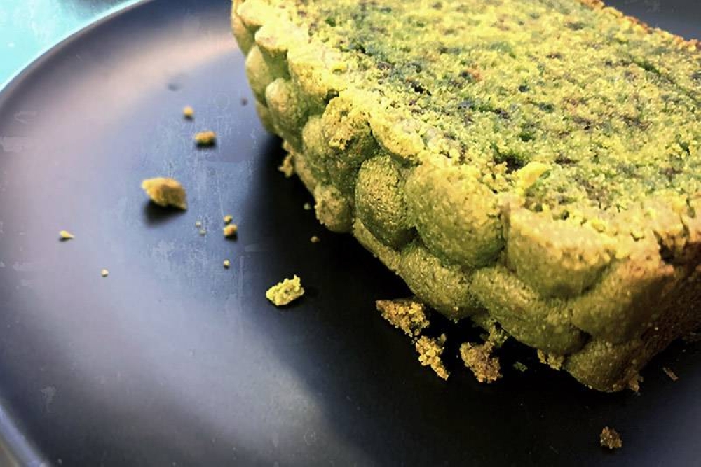 Matcha Crumble Cake.