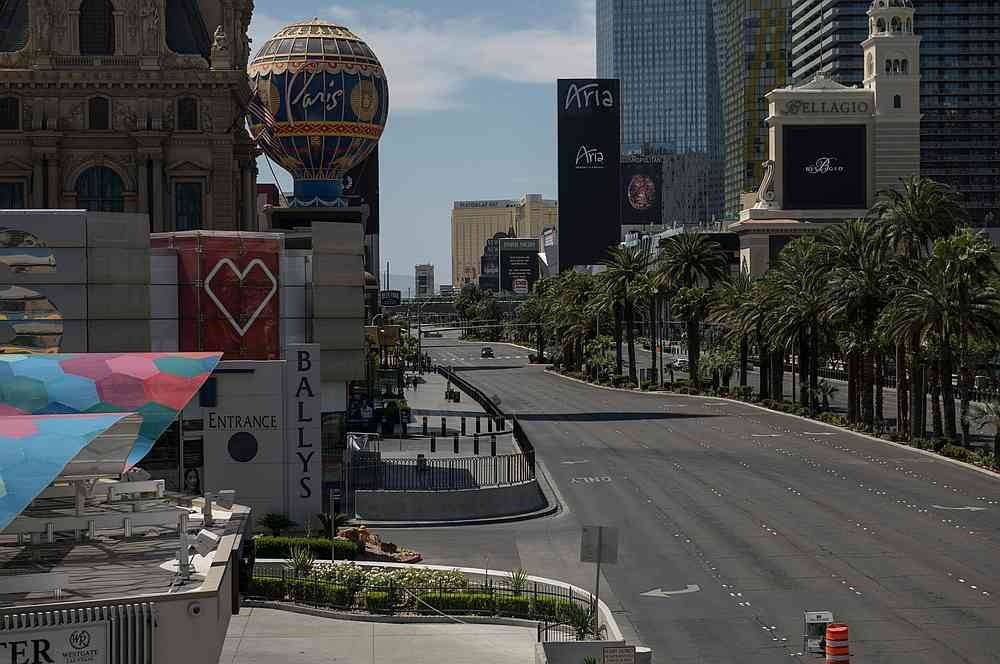 A stabbing rampage on the iconic Las Vegas Strip left one person dead and five others hurt. — AFP file pic
