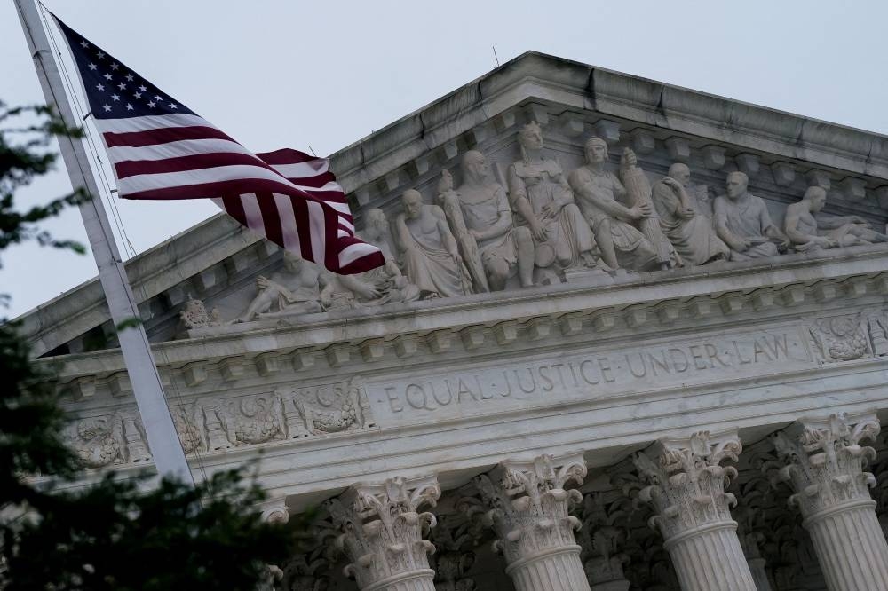 The US Supreme Court building is seen in Washington October 2, 2022. — Reuters pic