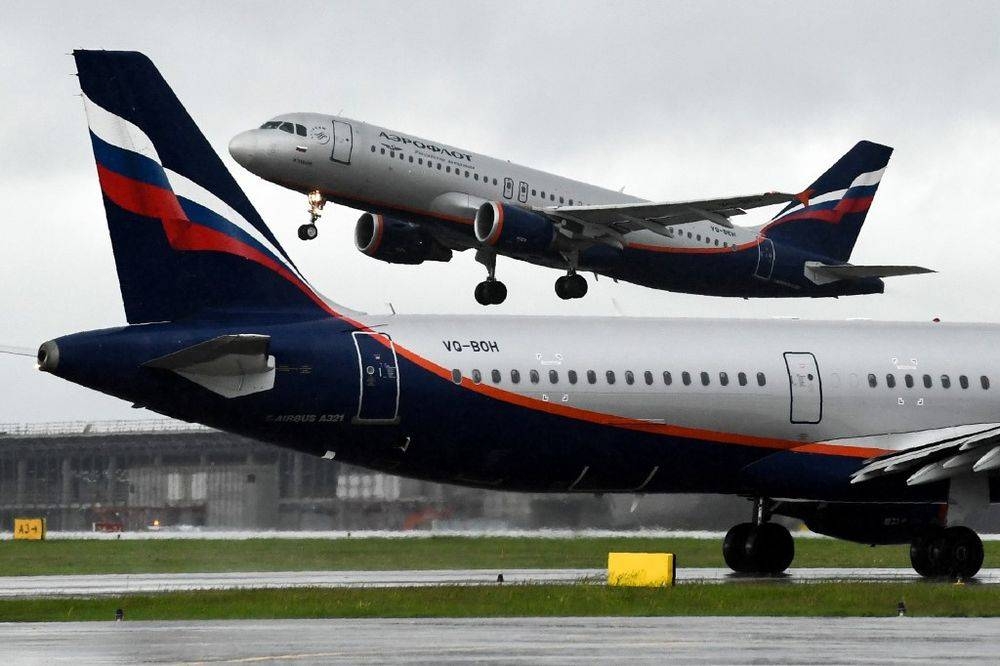 In this file photo taken on June 14, 2017 an Aeroflot aircraft takes off at Moscow’s Sheremetyevo airport. — AFP pic