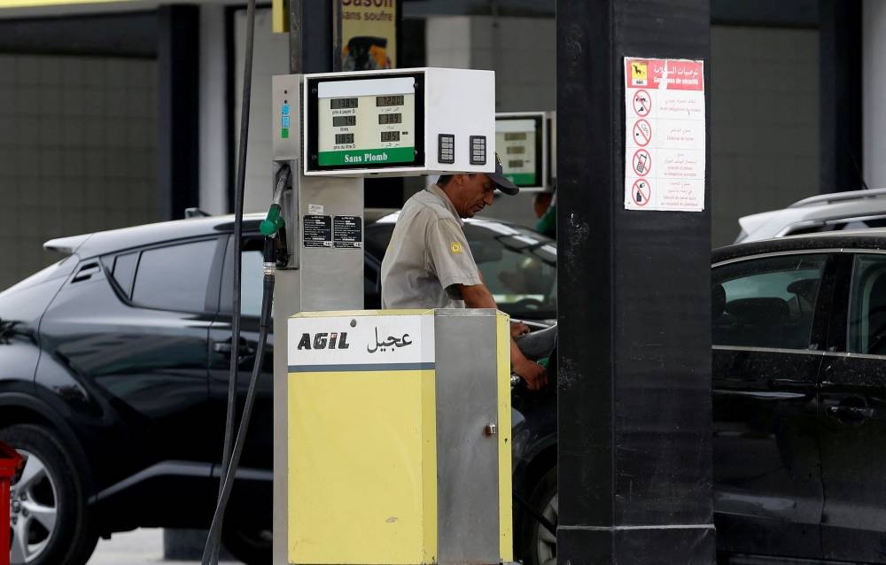 Many petrol stations started running out of fuel over the weekend as imports slowed and national supplies dropped. — Reuters pic