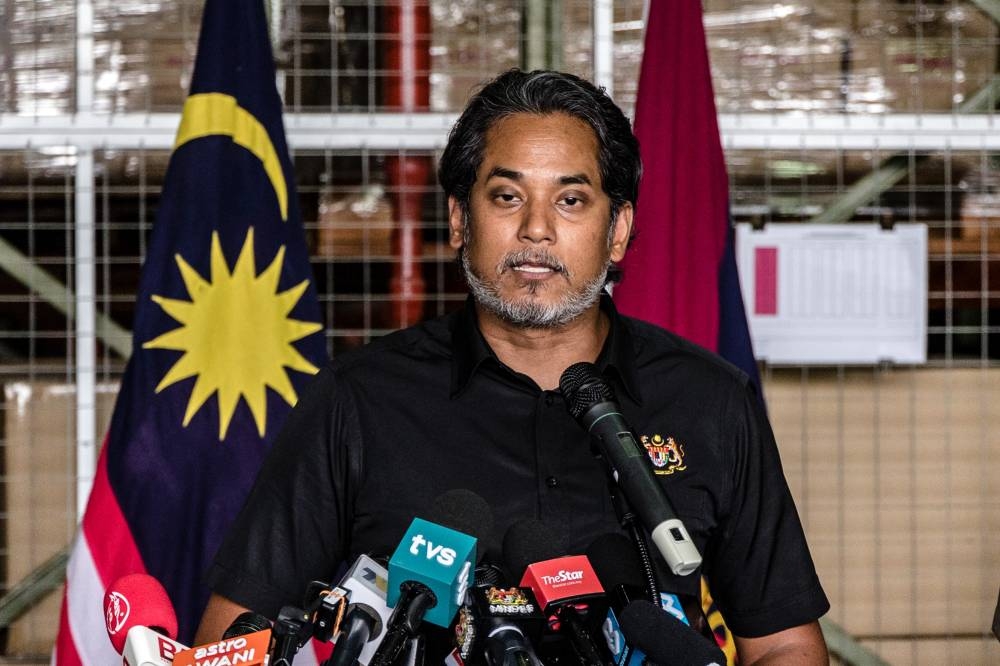 Health Minister Khairy Jamaluddin said with the country’s Covid-19 situation under control, his ministry is of the view that some of the restrictions imposed during the previous state elections can be relaxed. — Picture by Firdaus Latif