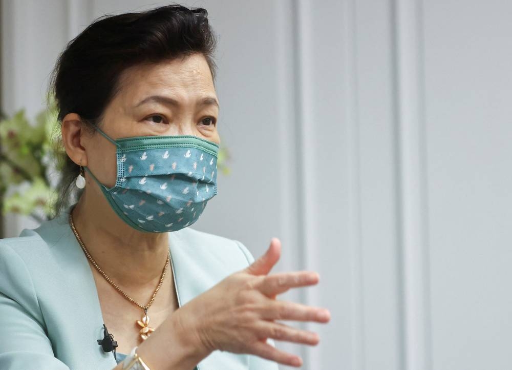 Taiwanese Minister for Economic Affairs Wang Mei-Hua said Taiwan is keen for more cooperation between Taiwan and the United States to ensure resilient supply chains. — Reuters pic