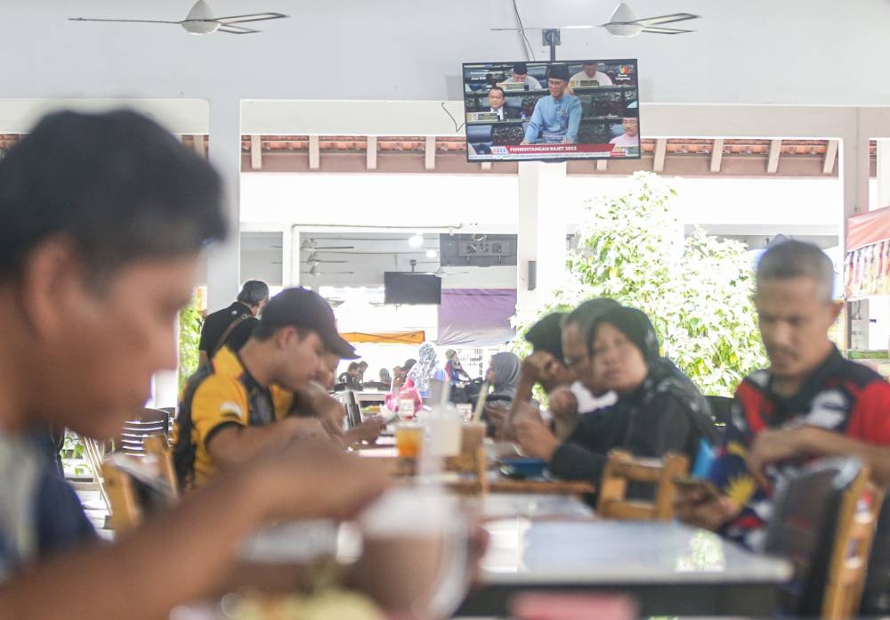 The ministry noted that the 2022 subsidy allocation was RM31 billion but already the subsidy expenditure has reached RM77.7 billion this year due to global supply disruptions which led to rising inflation. — Picture by Farhan Najib 