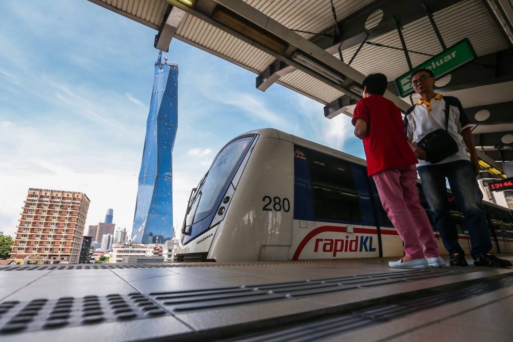 MoF said the allocation of RM3.3 billion for Mass Rapid Transit Line 3 (MRT3) (Kuala Lumpur’s rail network with a length of 50.8 kilometres) is expected to create 600,000 jobs, and MRT3 completes Kuala Lumpur’s rail network for the convenience of citizens using public transport. — Picture by Hari Anggara