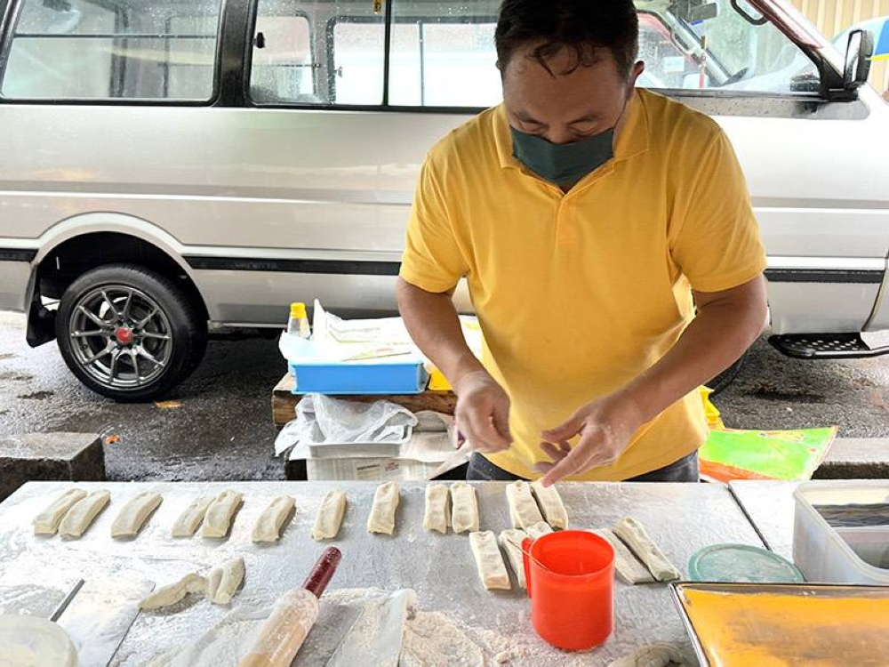Leong's Chinese cruller stall is where you get deep fried goodies.
