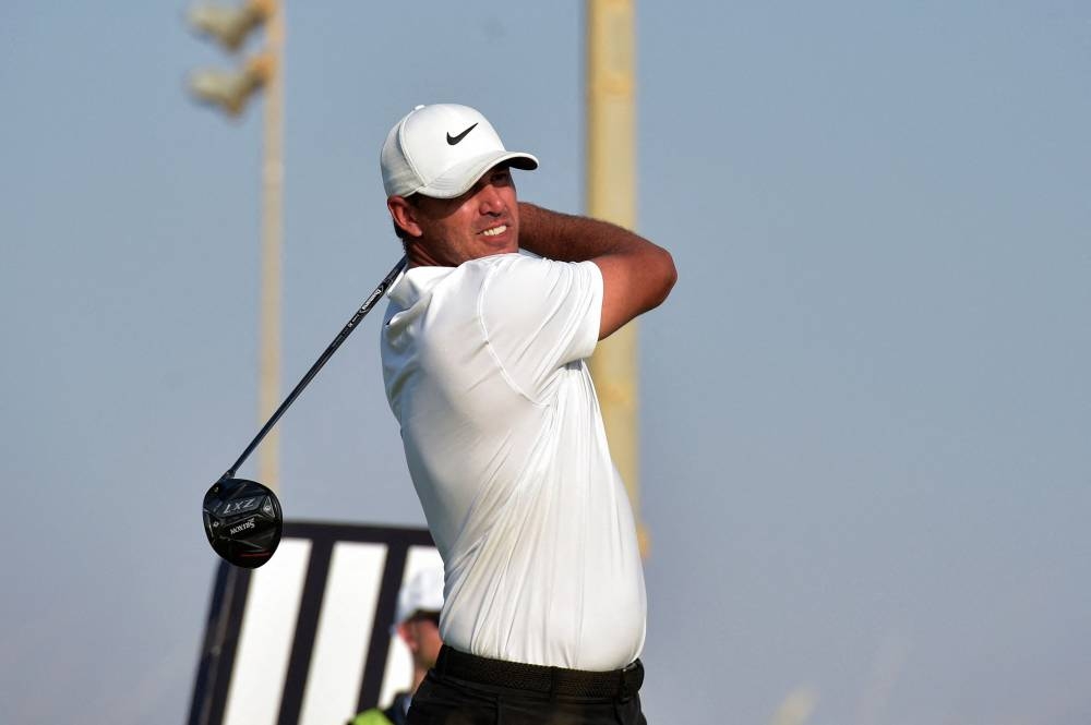 US' Brooks Koepka competes in the LIV Golf Invitational Jeddah at the Royal Greens Golf Club on October 14, 2022. — AFP pic