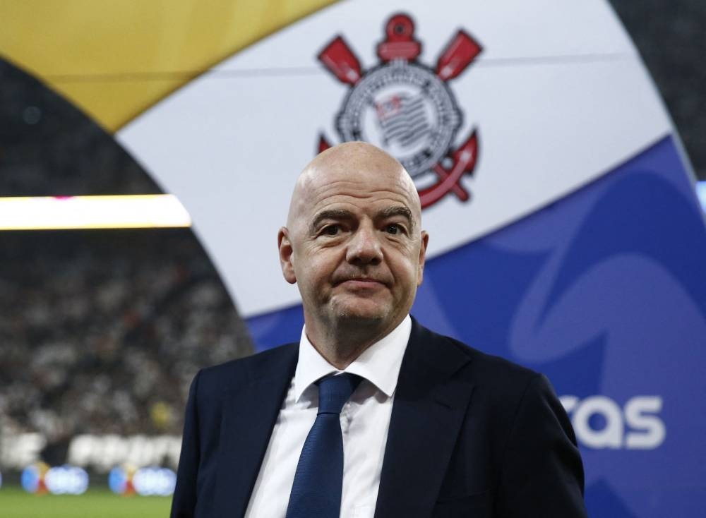 Fifa’s president Gianni Infantino said 240,000 hospitality packages had been sold for the month-long tournament, the first to be held in a Middle Eastern country. — Reuters pic  