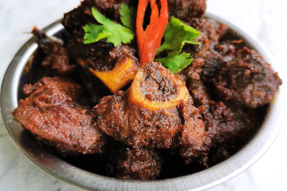 Mutton 'varuval' is the must-order dish at Kadei by Manchula. — Pictures courtesy of Kadei by Manchula