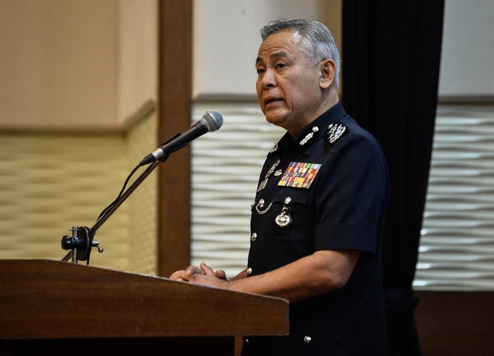 Inspector-General of Police Tan Sri Acryl Sani Abdullah Sani said speculation would only disrupt investigations and confuse the public. — Bernama pic