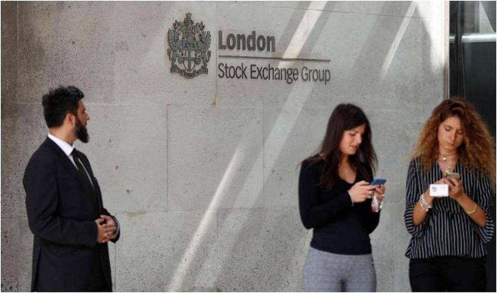 London’s benchmark FTSE 100 index gained 0.1 per cent to 6,942.61 points, as traders digested official data showing UK inflation back above 10 per cent. — Reuters pic