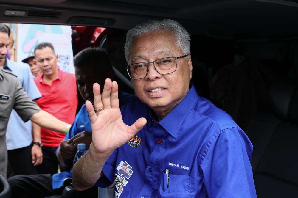 Datuk Seri Ismail Sabri Yaakob attends an event organised by the Central Terengganu Development Authority in Kemaman October 21, 2022. — Bernama pic