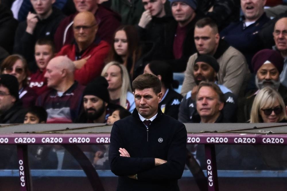 The former Rangers boss paid the price for just two wins in the first 11 Premier League matches of the season, with only goal difference keeping Villa out of the relegation zone after the 3-0 loss to Fulham yesterday. — AFP pic  
