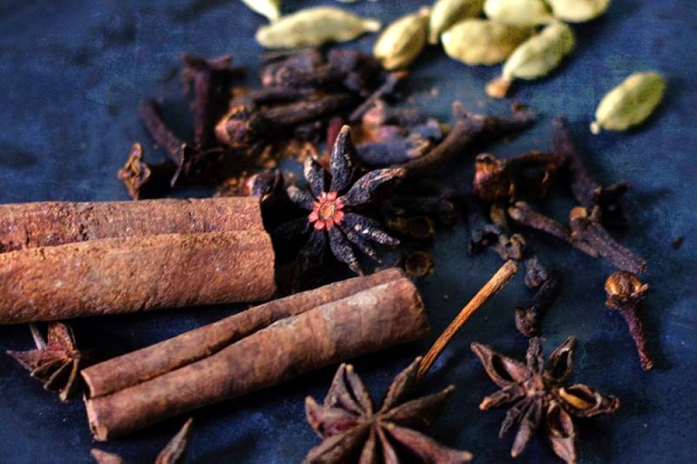 Some of the spices that perfume Indian cuisine.