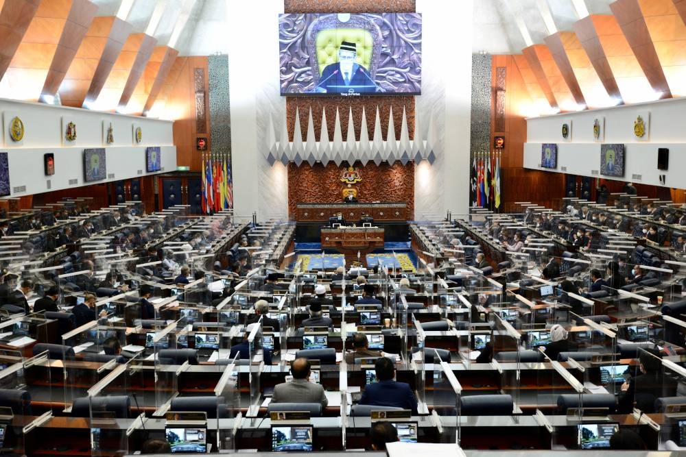 Not having a majority to form a government may result in a ‘hung parliament’. — Reuters file pic