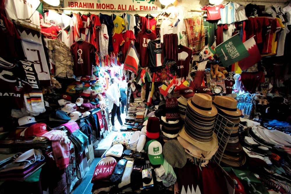 Merchandise for sale at Souq Waqif. —  Reuters pic