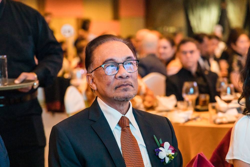 Farhash said Anwar (pic) is no stranger to Malay voters in Tambun. Picture by Firdaus Latif