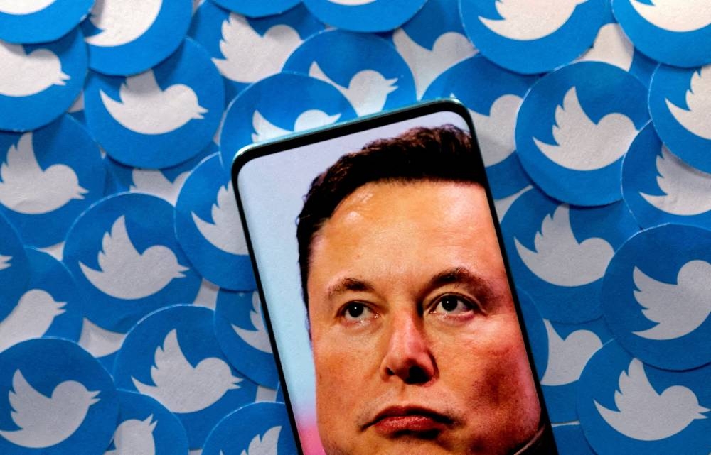 Earlier this month, a Delaware judge gave Musk until October 28 to close his takeover of Twitter. — Reuters pic