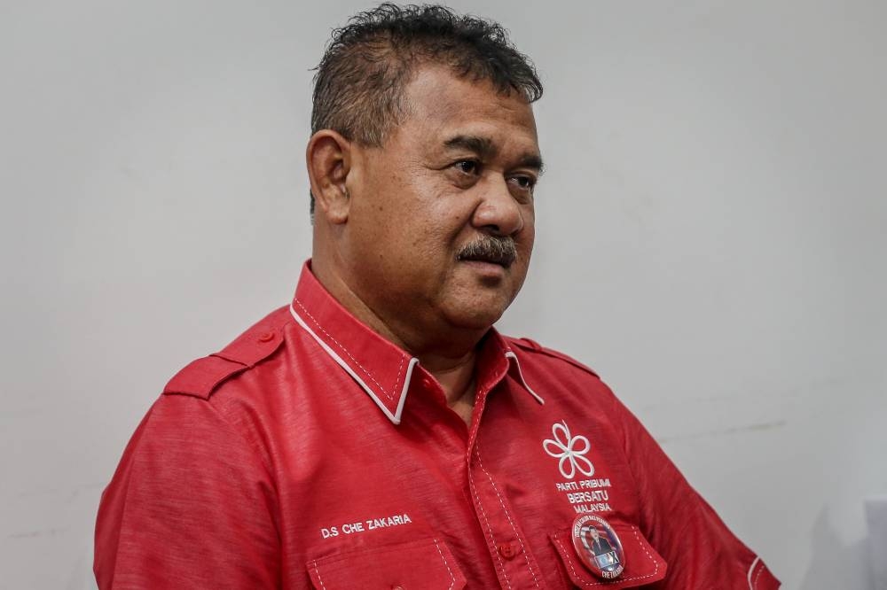 Datuk Seri Che Zakaria Mohd Salleh has been named as Parti Amanah Negara’s (Amanah) candidate for the Pengerang parliamentary seat representing Pakatan Harapan (PH) in the 15th general election (GE15). — Picture by Hari Anggara