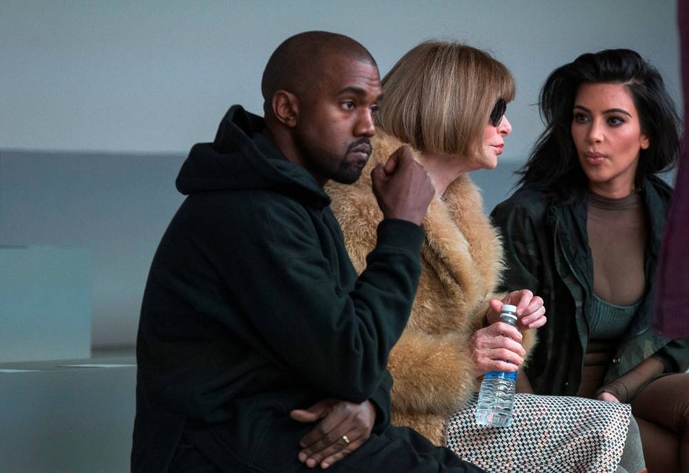 Kanye had accused Adidas and US apparel retailer Gap Inc of failing to build contractually promised permanent stores for products from his Yeezy fashion line. — Reuters pic