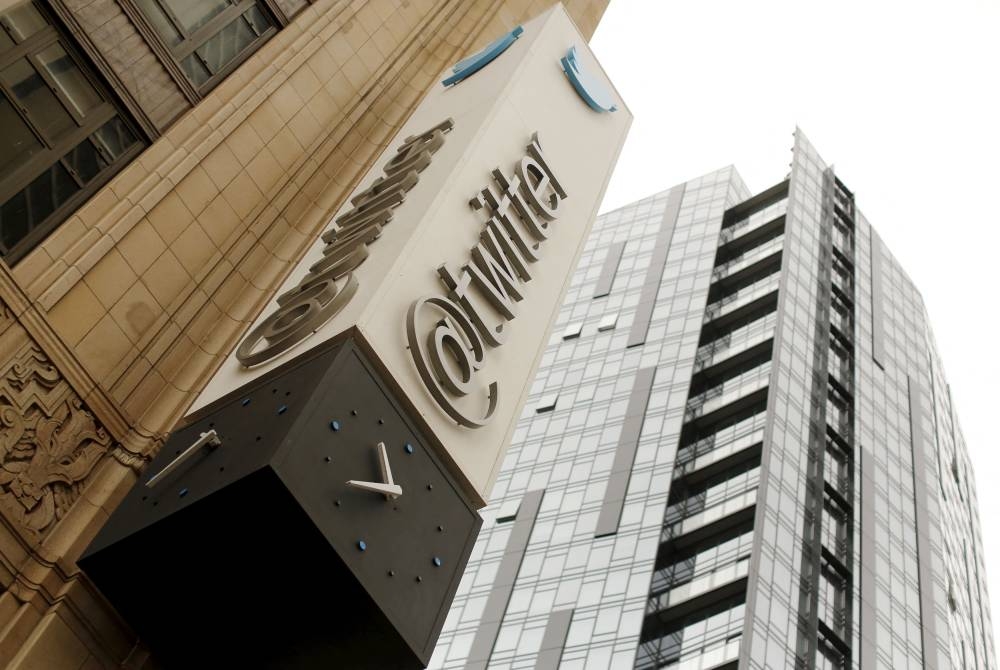 The Twitter logo is shown at its corporate headquarters  in San Francisco, California April 28, 2015. — Reuters pic