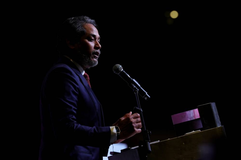 Health Minister Khairy Jamaluddin speaks during the Commonwealth and 4th Global Wound Conference 2022 in Petaling Jaya October 28, 2022. ― Bernama pic