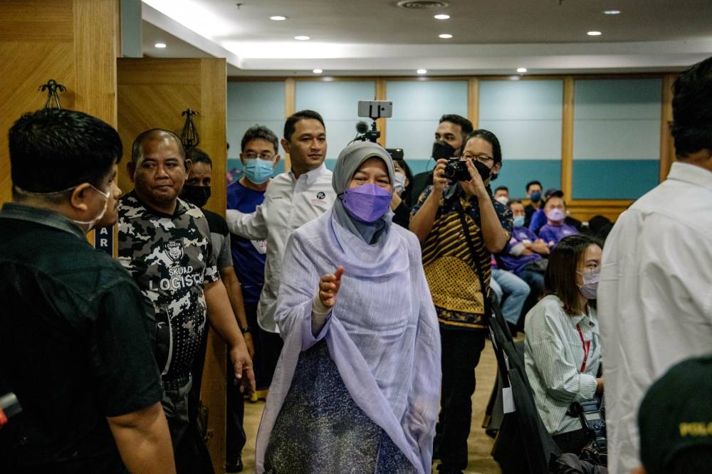 PBM secretary-general Nor Hizwan Ahmad said the appointment of Datuk Zuraida Kamaruddin was agreed to at the party’s sixth annual general meeting on October 1 this year and the minutes of the meeting had been sent to the Registrar of Societies (RoS). — Picture by Firdaus Latif