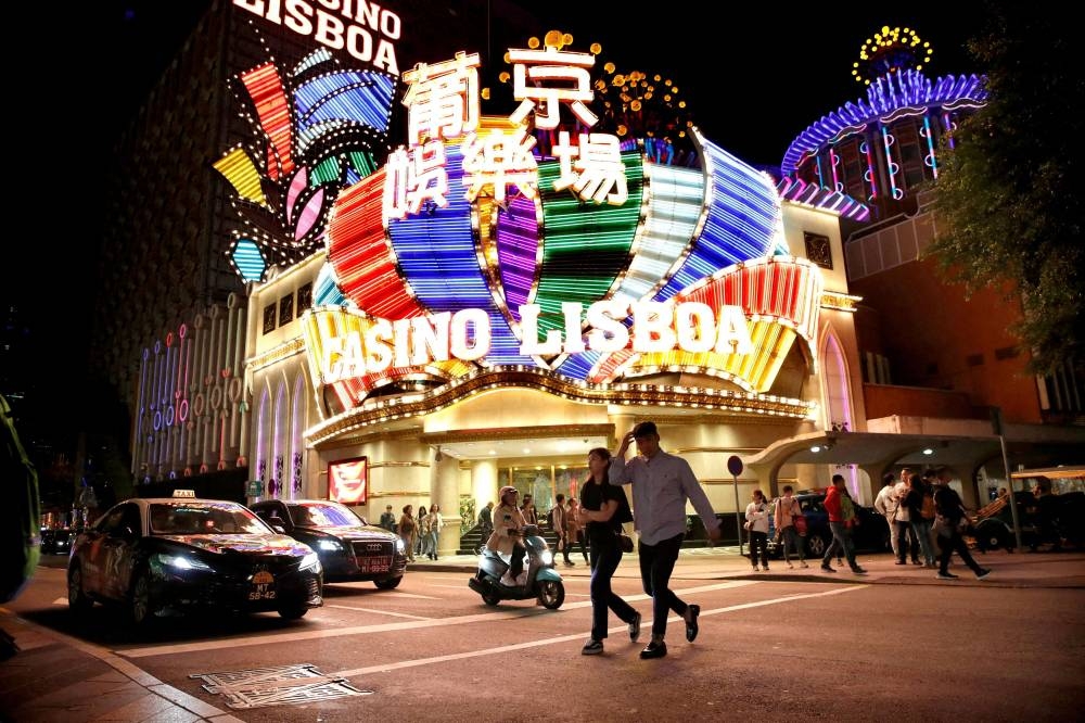 China’s immigration bureau said mainland residents will be able to travel to Macau from Nov. 1 using an online visa system. ― Reuters file pic