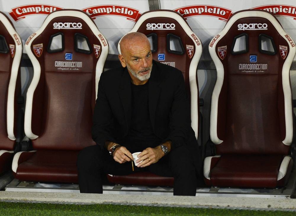  AC Milan coach Stefano Pioli before the match against Torino at Stadio Olimpico Grande Torino, Turin October 30, 2022. — Reuters pic