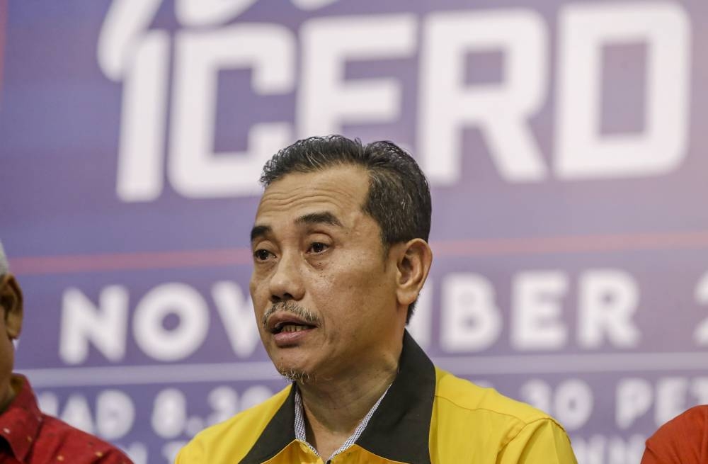 Aminuddin Yahaya was most recently the president of Malay-Islamist lobby group Pembela, and was the deputy president of the controversial Islamist group Ikatan Muslimin Malaysia (Isma) before leading Ummah. — Picture by Firdaus Latif