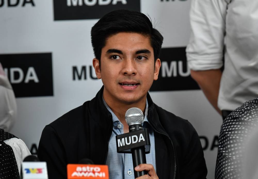 Muda president Syed Saddiq Syed Abdul Rahman said tonight is the time when he renews his vows with Muar voters. — Bernama pic 
