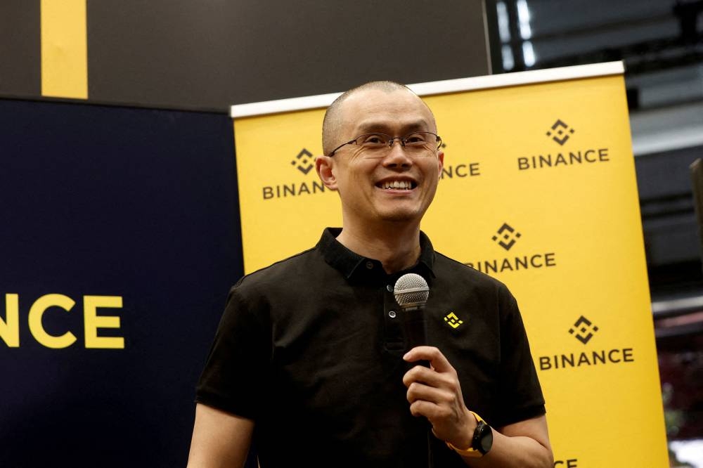 Zhao Changpeng, founder and chief executive officer of Binance, attends a conference at Porte de Versailles exhibition center in Paris June 16, 2022. — Reuters pic