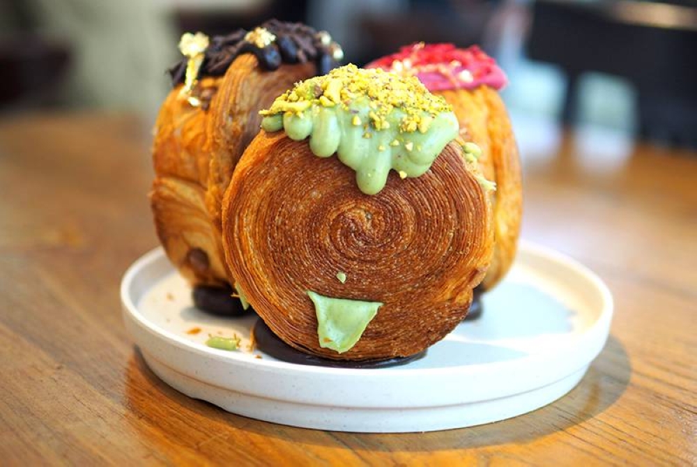 Trending now Round filled croissants inspired by NY's Lafayette have