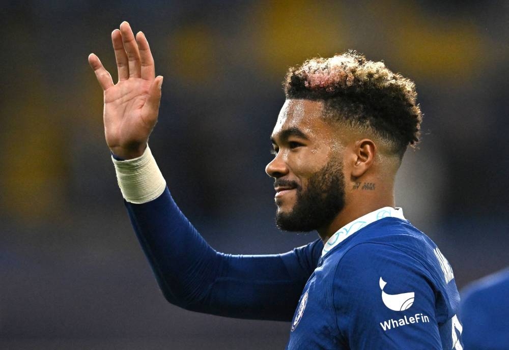 Chelsea’s Reece James had stolen ahead of a packed field to make his spot on the right of England’s back five his own, but a knee injury picked up on October 11 against AC Milan ruled him out for eight weeks. — Reuters pic