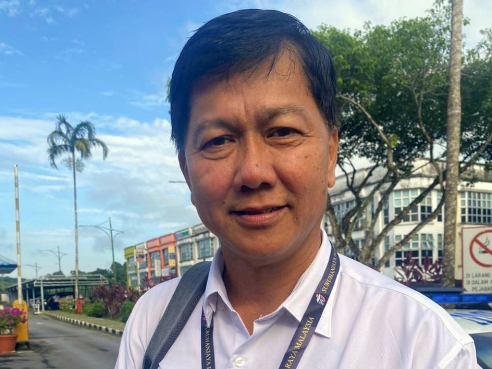 PBK candidate for Stampin, Lue Cheng Hing. — Borneo Post pic