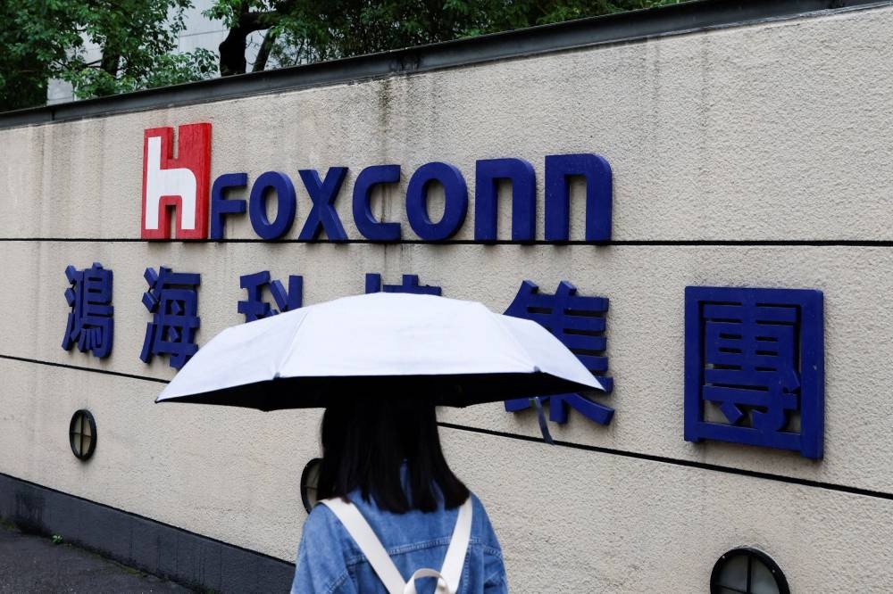 Foxconn has been working to retain staff and smooth over tensions in the factory, after workers complained about their treatment and provisions under Covid-19 prevention measures. — Reuters pic