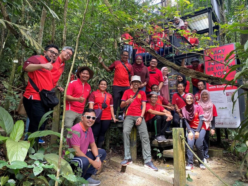 CIMB Islamic environmental initiatives include forest and wetland conservation, environmental awareness education and community development training. — Picture courtesy of CIMB Islamic