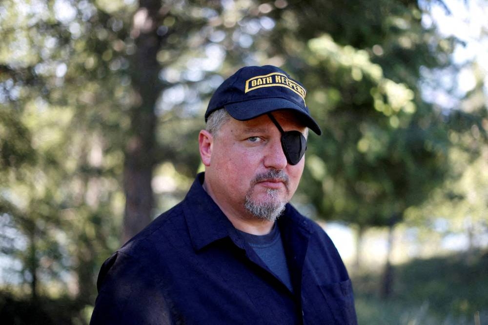 Founder of the US far-right Oath Keepers group, Stewart Rhodes, is on trial for multiple charges in connection with the attack by supporters of then-President Donald Trump on the US Capitol that sent lawmakers and staffers fleeing for their lives. ― Reuters file pic