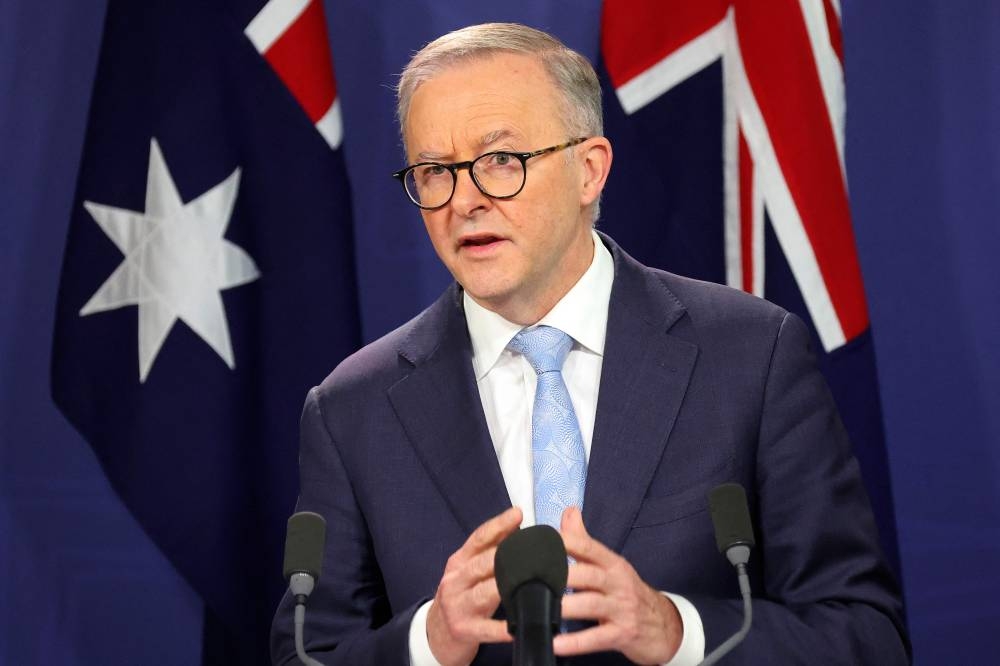 Albanese is set to attend the G20 summit in Bali, the Asia-Pacific Economic Cooperation summit in Bangkok and the East Asia Summit in Cambodia, his office said today. — AFP pic