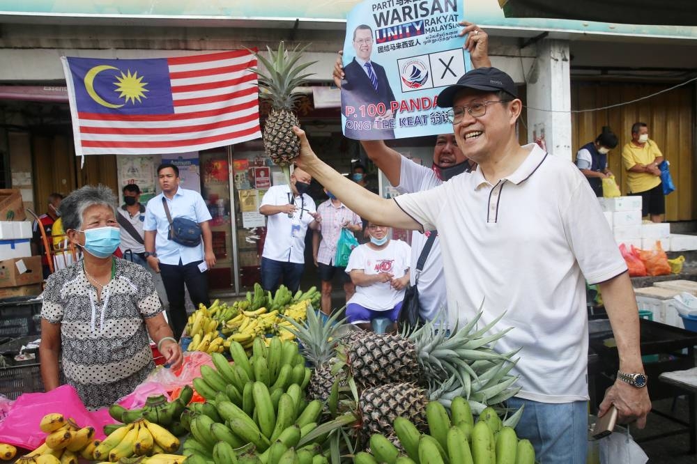 Ong compared his trip to the Taman Muda market to a walk down memory lane.