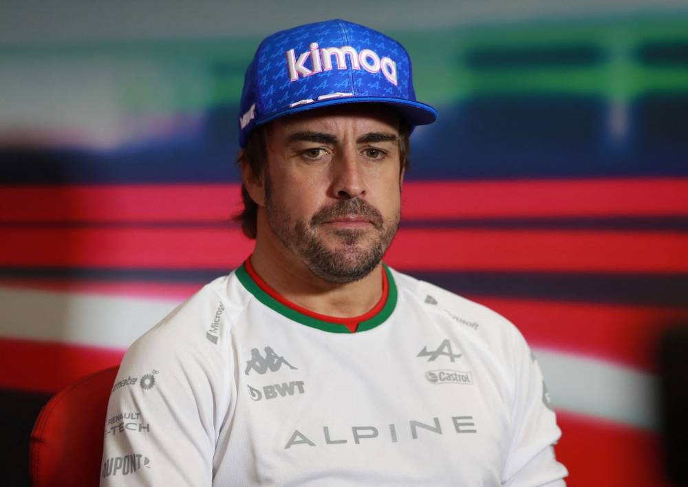 Alpine's Fernando Alonso during a press conference at Autodromo Hermanos Rodriguez, Mexico City October 27, 2022. — Reuters pic 