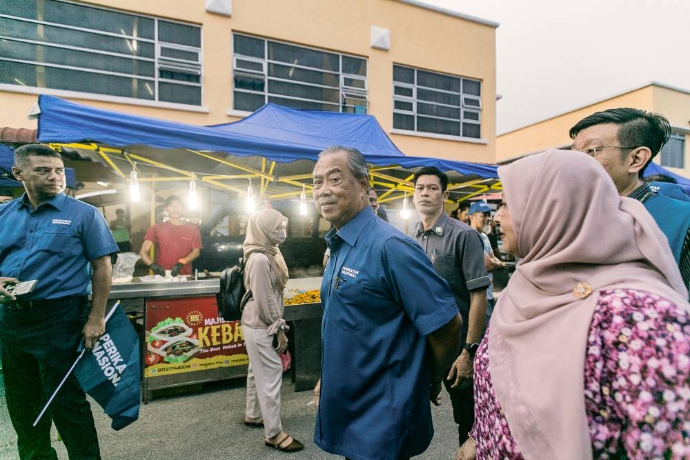 Despite being pressured into resigning the post last year, Tan Sri Muhyiddin Yassin told Nikkei Asia in an interview that he believed Malaysians appreciated the unprecedented measures he took to safeguard their lives and livelihoods. — Picture by Hari Anggara