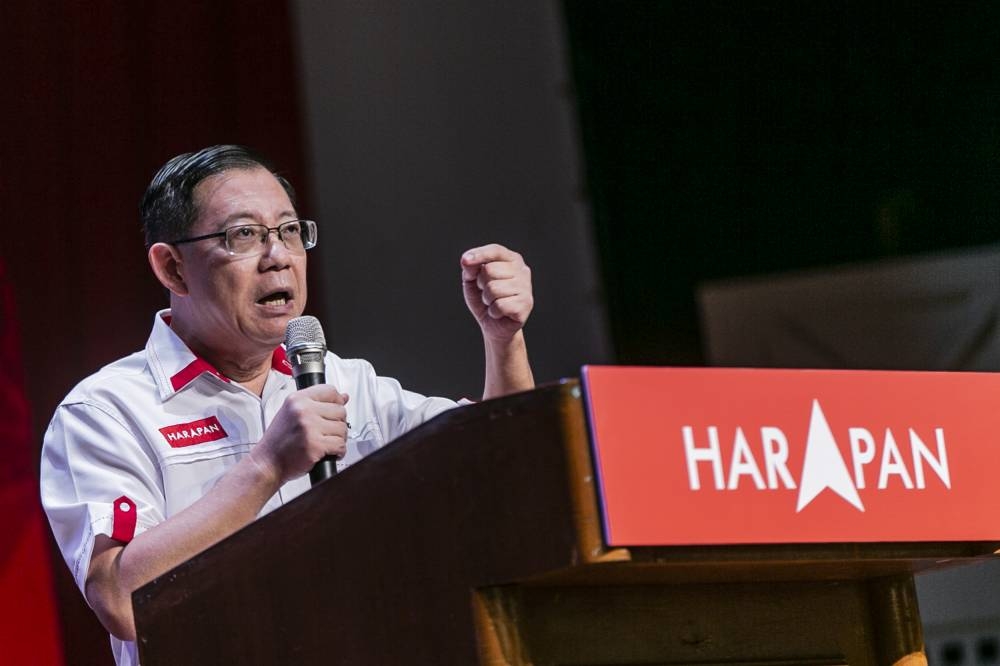 DAP’s Lim Guan Eng (pic) called out PAS leader Datuk Seri Muhammad Sanusi Md Nor who is also Kedah mentri besar for his recent reported remarks on women candidates in Sik. —Picture by Hari Anggara