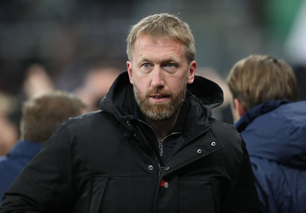 Chelsea manager Graham Potter before the match against Newcastle, November 12, 2022. — Reuters pic
