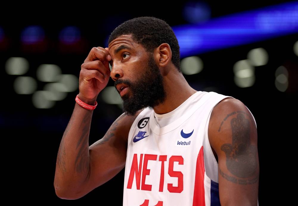Brooklyn Nets star Kyrie Irving is no stranger to controversies. — Elsa/Getty Images/AFP pic